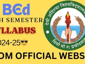 B.Ed Syllabus and Subjects 2024
