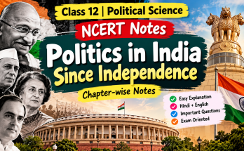 Politics in India Since Independence