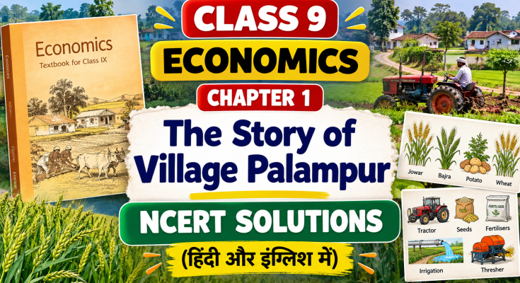 CLASS 9 Economics chapter 1 – The Story of Village Palampur